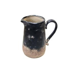 Wazon betonowy / gliniany Dzbanek rustykalny 23cm